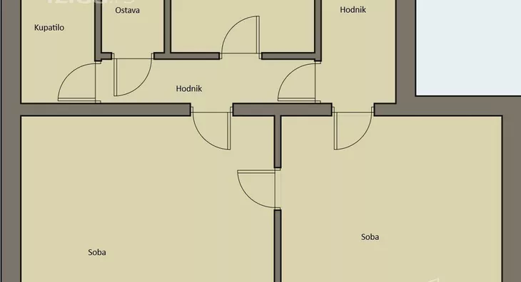 Dvosoban stan | 4zida