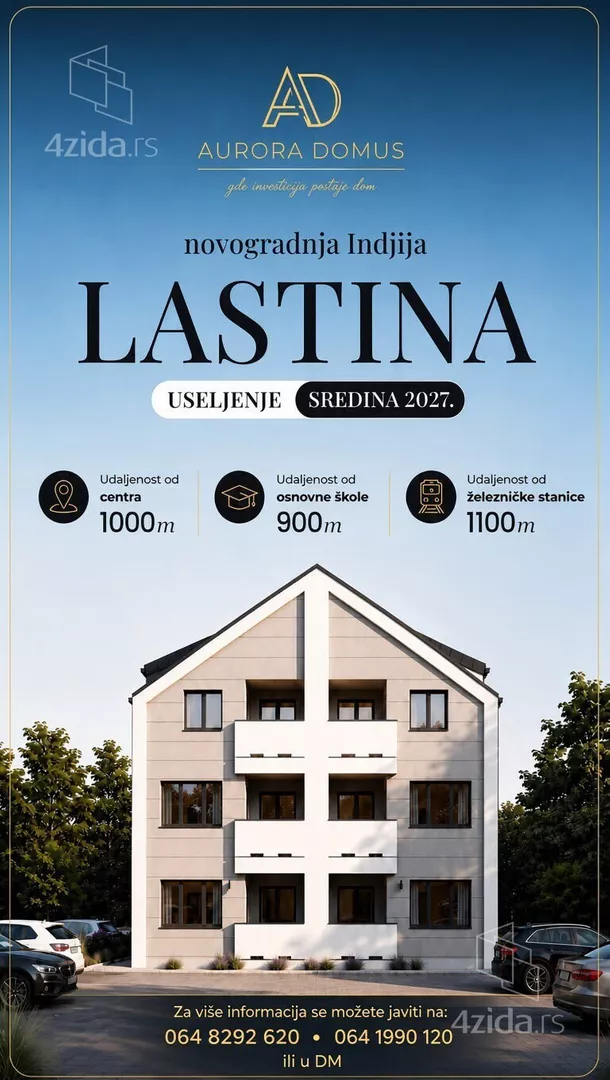 Jednoiposoban stan | 4zida