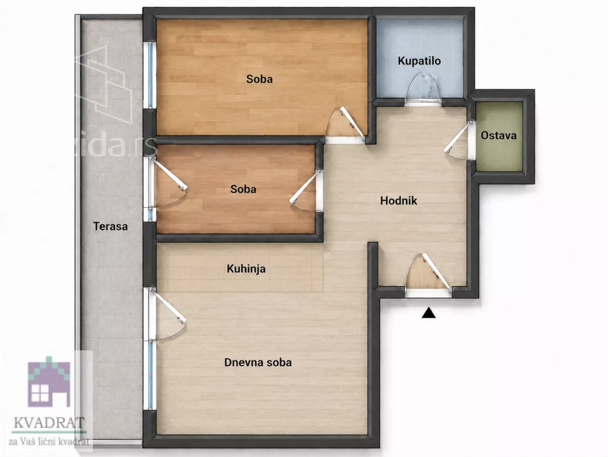Dvoiposoban stan | 4zida