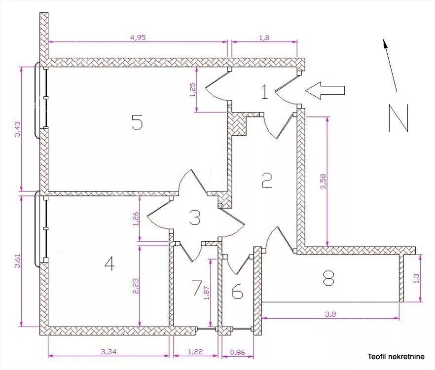 Dvosoban stan | 4zida