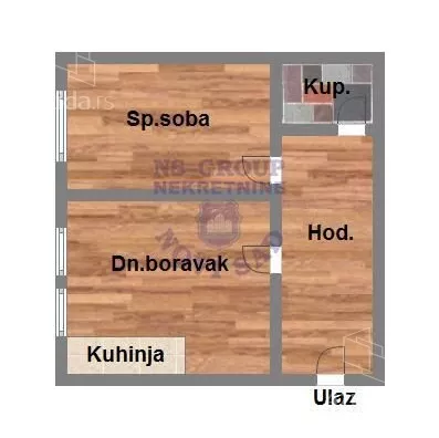 Dvosoban stan | 4zida