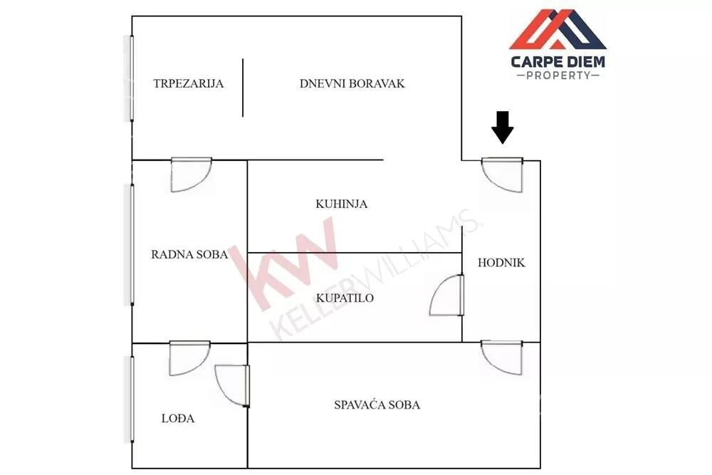 Trosoban stan | 4zida