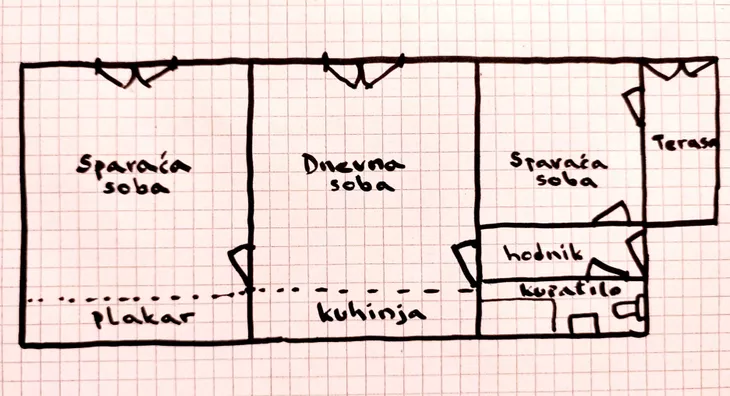 Dvoiposoban stan | 4zida