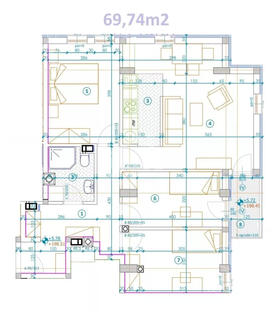 Troiposoban stan | 4zida