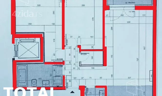 Trosoban stan | 4zida