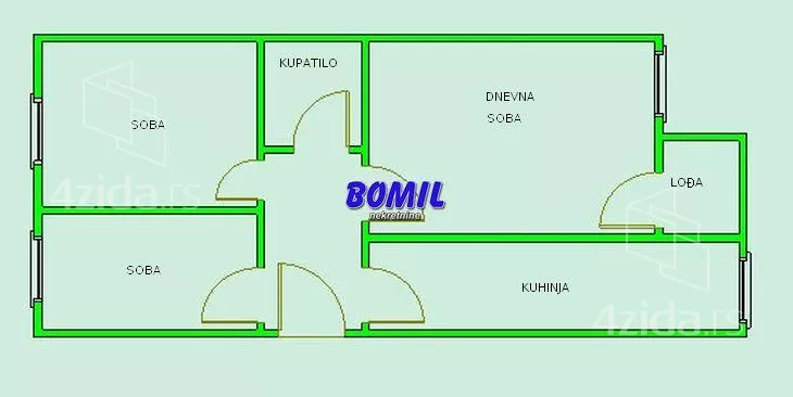 Dvoiposoban stan | 4zida