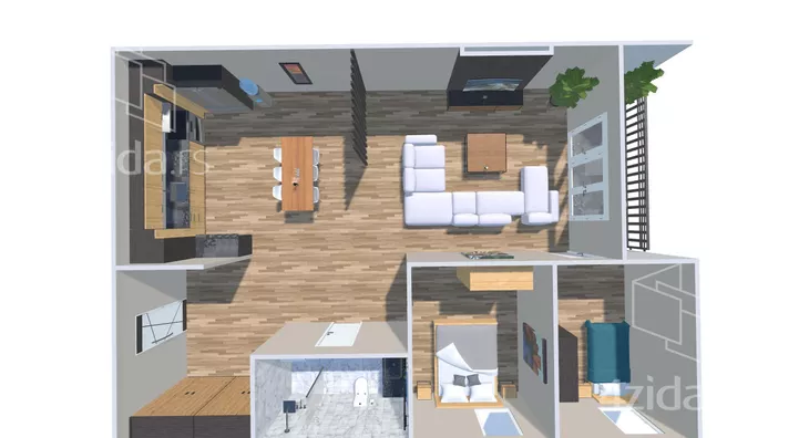 Dvosoban stan | 4zida