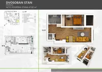 Dvosoban stan | 4zida