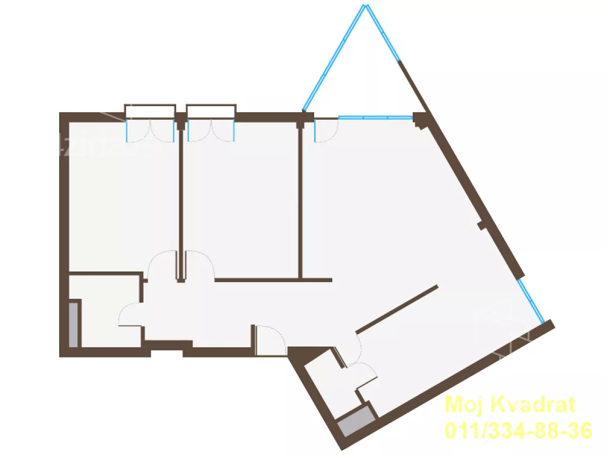Trosoban stan | 4zida