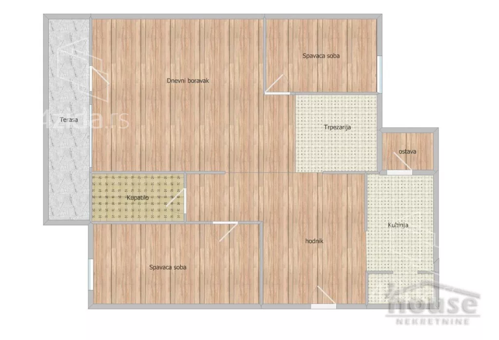 Troiposoban stan | 4zida