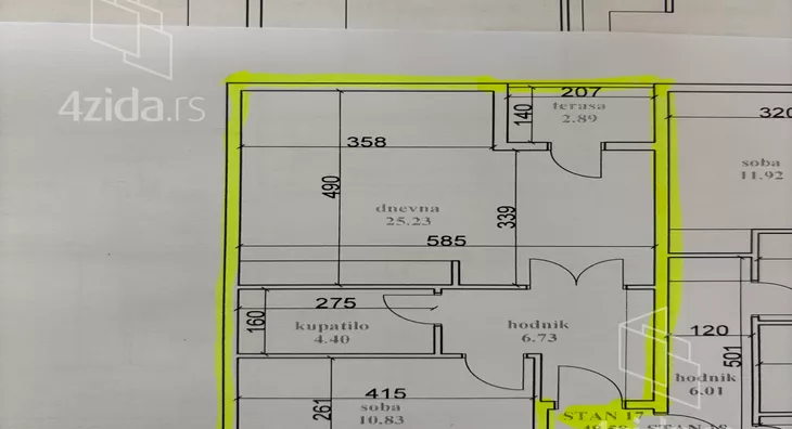 Jednosoban stan | 4zida