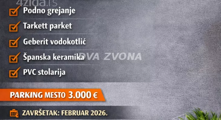 Jednoiposoban stan | 4zida