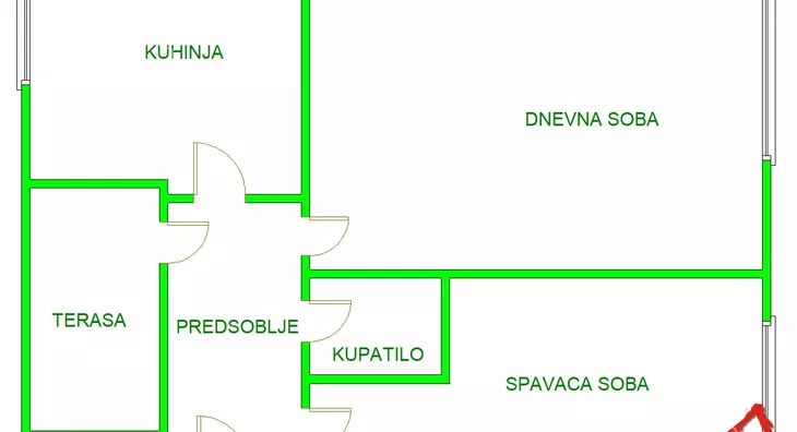 Dvosoban stan | 4zida