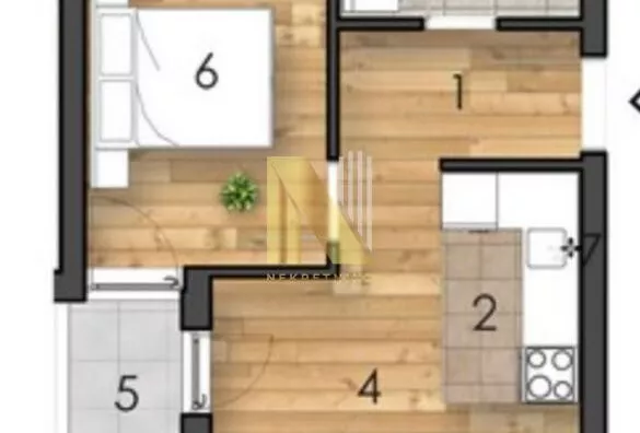 Jednoiposoban stan | 4zida