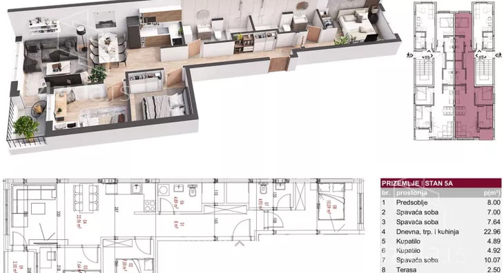 Troiposoban stan | 4zida