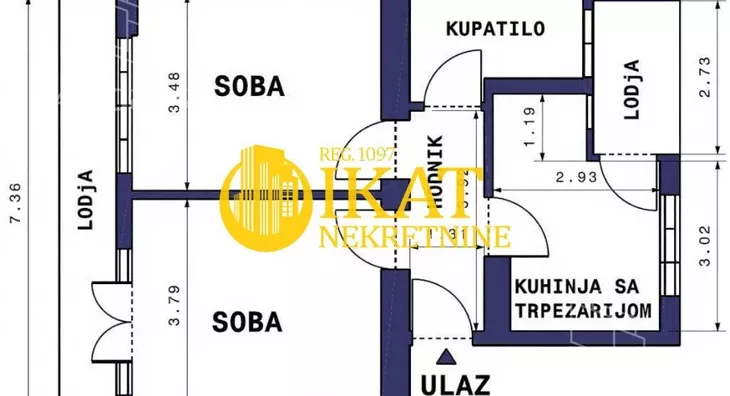 Dvosoban stan | 4zida