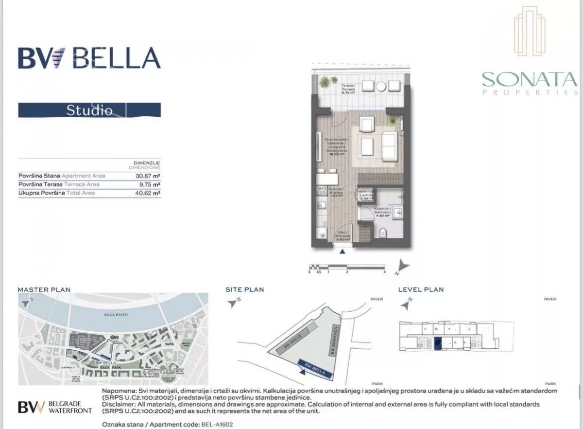 Jednosoban stan | 4zida