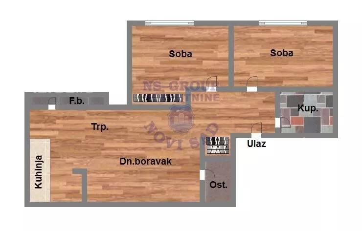 Dvoiposoban stan | 4zida