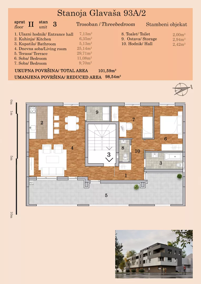 Četvorosoban | 4zida