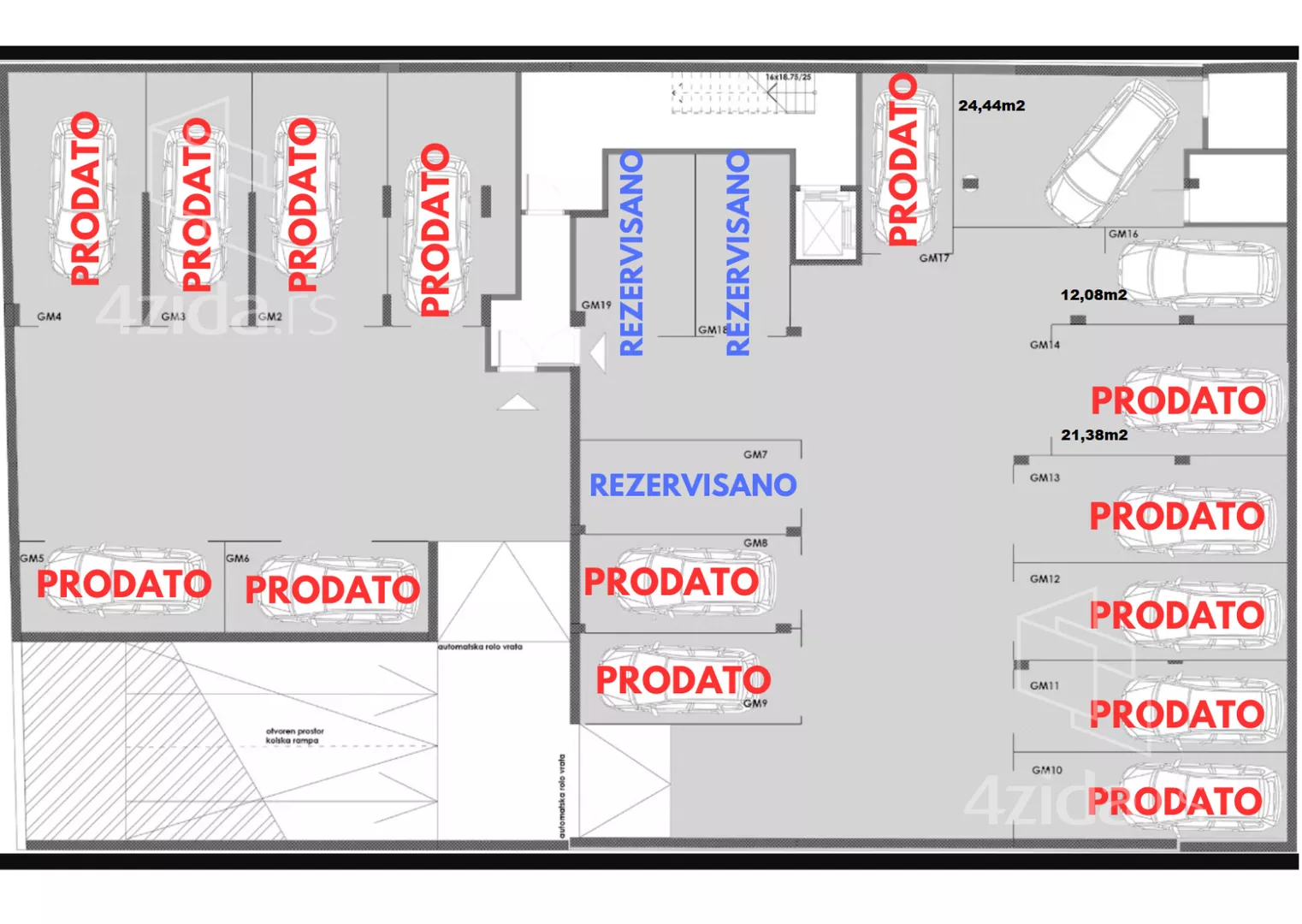 Garaža | 4zida