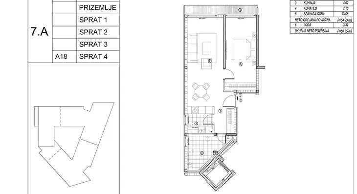 Dvosoban stan | 4zida