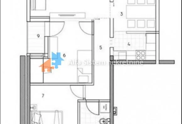 Trosoban stan | 4zida