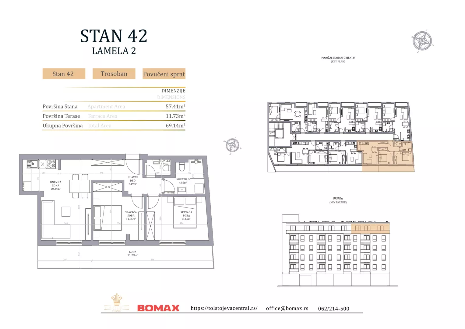 Trosoban stan | 4zida