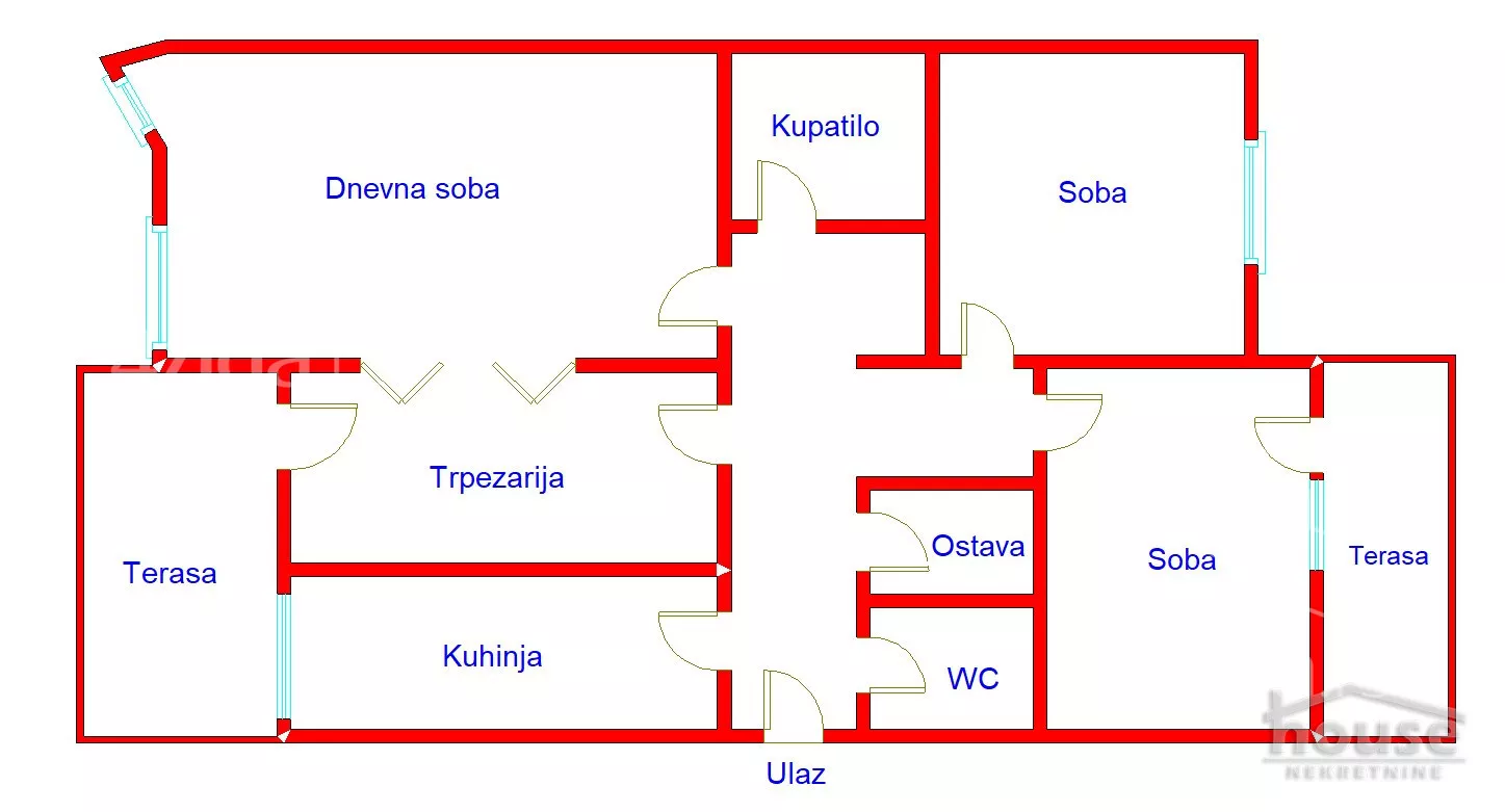 Trosoban stan | 4zida