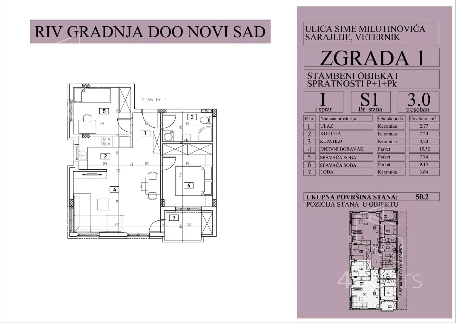 Dvoiposoban stan | 4zida