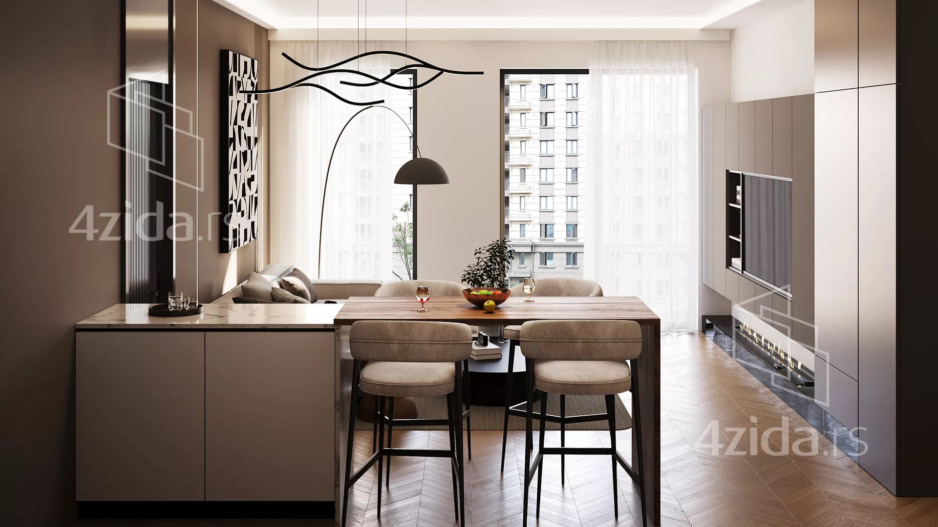 Dvosoban stan | 4zida