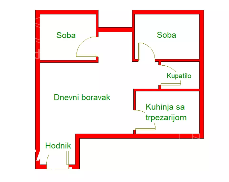 Trosoban stan | 4zida