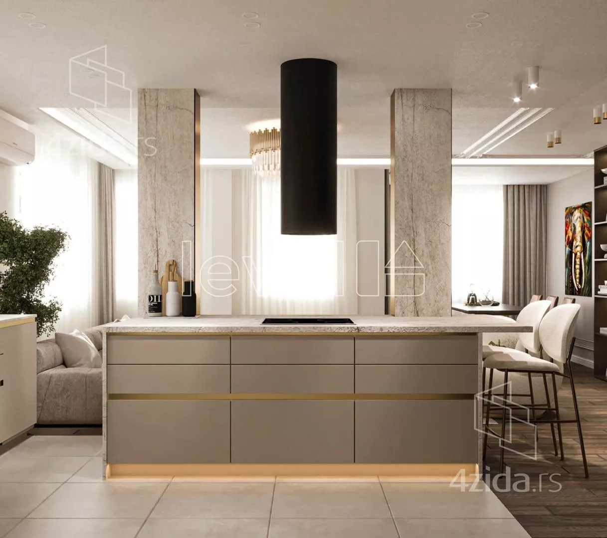 Četvoroiposoban stan | 4zida