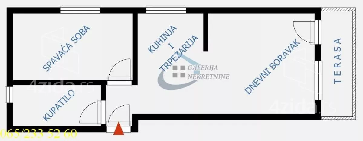 Dvosoban stan | 4zida