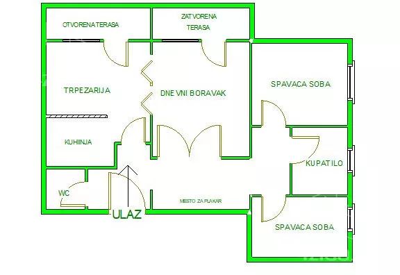 Trosoban stan | 4zida