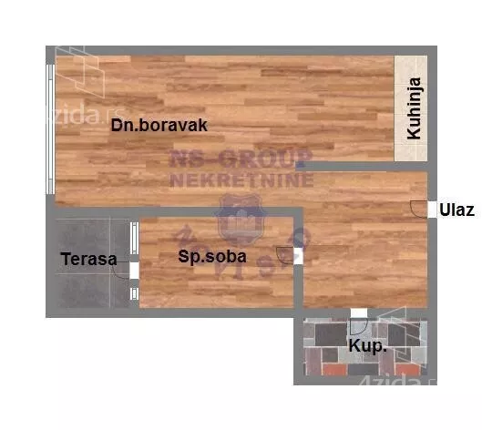 Dvosoban stan | 4zida