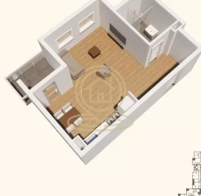 Jednoiposoban stan | 4zida