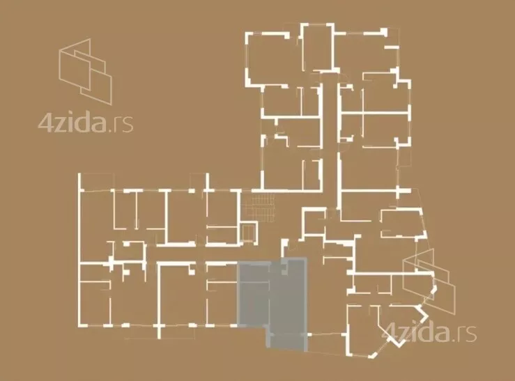 Jednosoban stan | 4zida