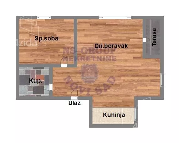 Dvosoban stan | 4zida
