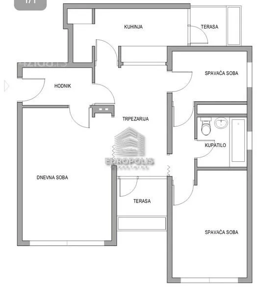 Dvoiposoban stan | 4zida