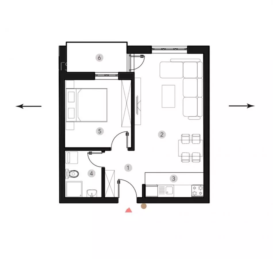 Dvosoban stan | 4zida