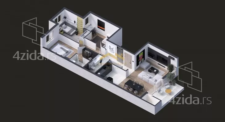 Četvorosoban stan | 4zida