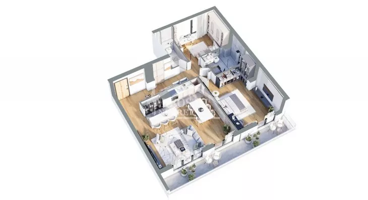 Trosoban stan | 4zida