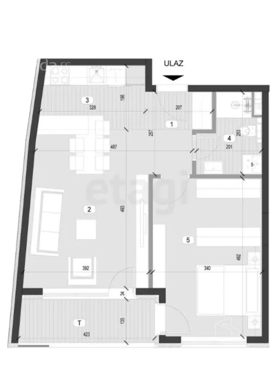 Dvosoban stan | 4zida