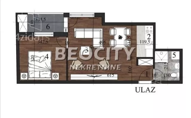 Dvosoban stan | 4zida