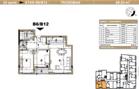 Trosoban stan | 4zida