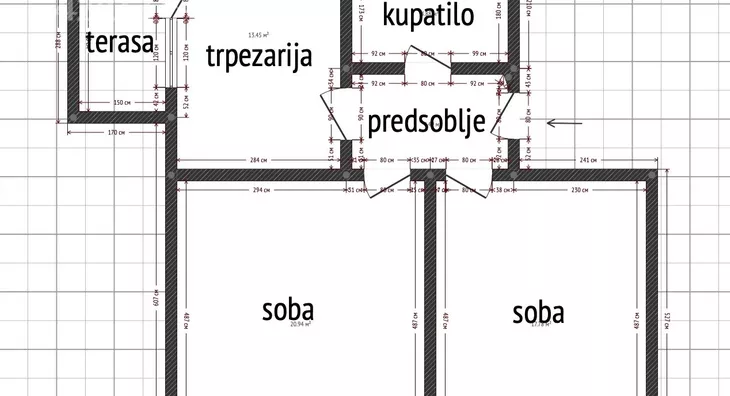 Trosoban stan | 4zida