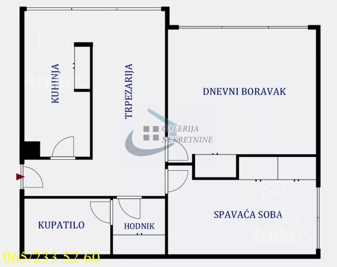 Dvosoban stan | 4zida
