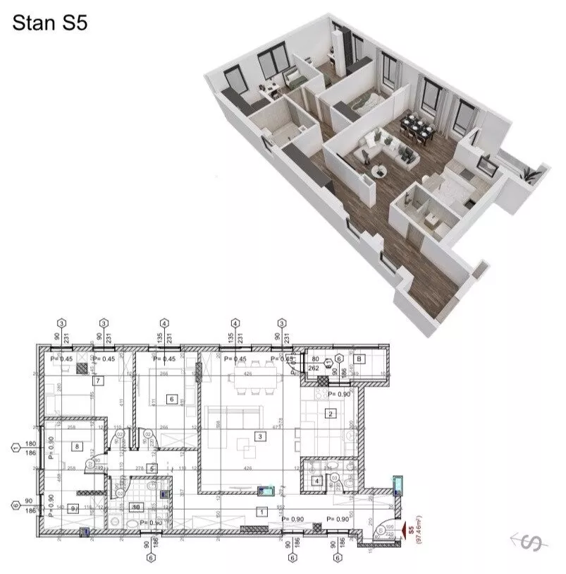 Četvorosoban stan | 4zida