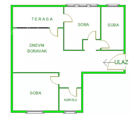 Trosoban stan | 4zida