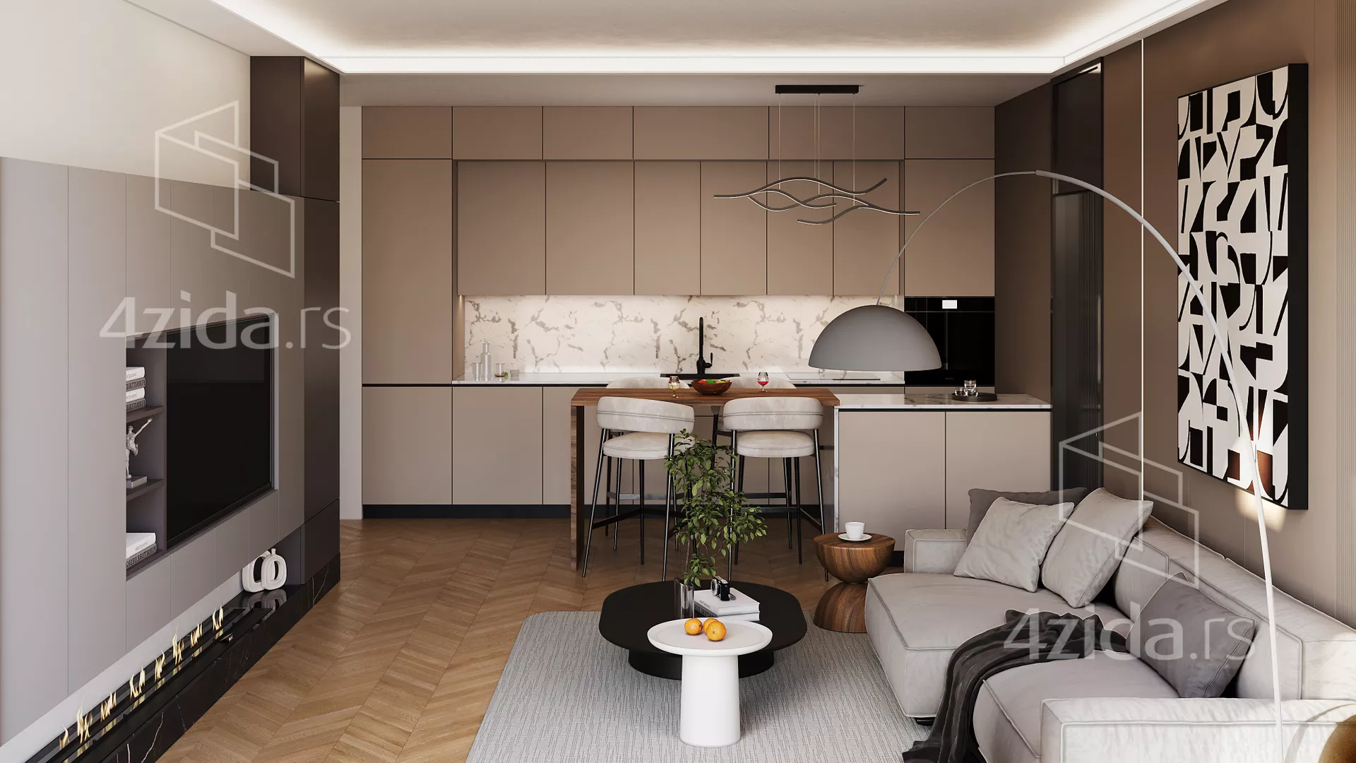 Trosoban stan | 4zida